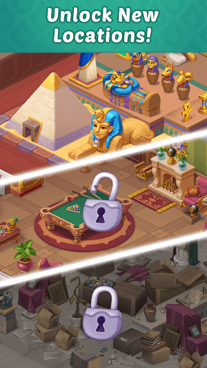 Mở khóa các địa điểm mới