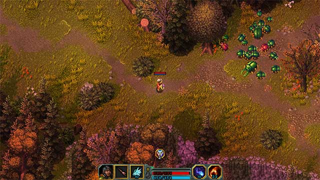 Thu thập các thiết bị và vật phẩm mạnh mẽ trên hành trình