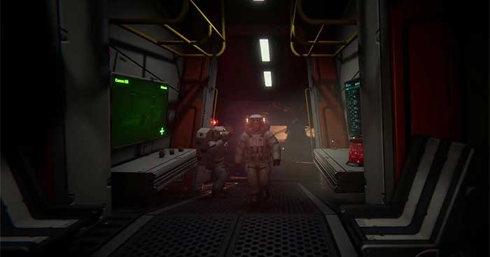 Deep Dark SpaceDemoGame kinh dị co-op Quái vật không gian