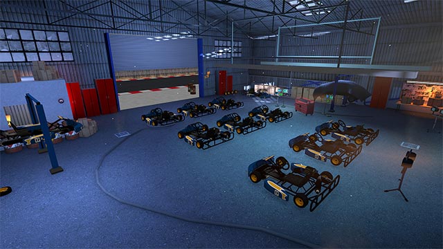 Đầu tư vào dàn xe Go Kart, đường đua và các công trình để khởi nghiệp