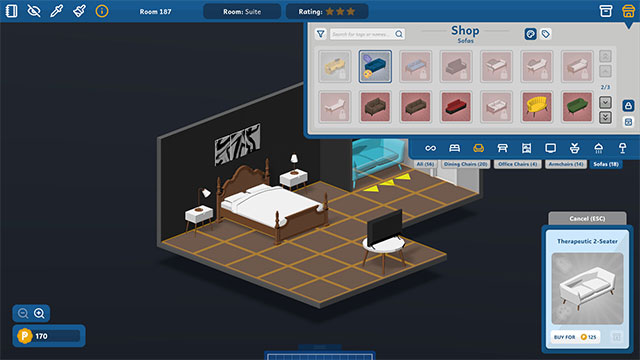 Thiết kế nội thất sáng tạo và bay bổng trong game mô phỏng Interior Tales