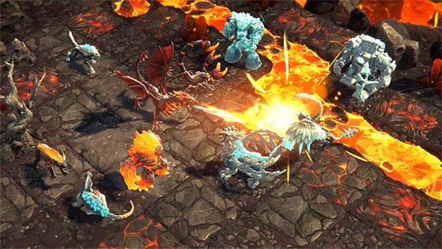 Hòa mình vào những trận chiến theo lượt cùng dàn quái vật núi đá Eldrador Creatures