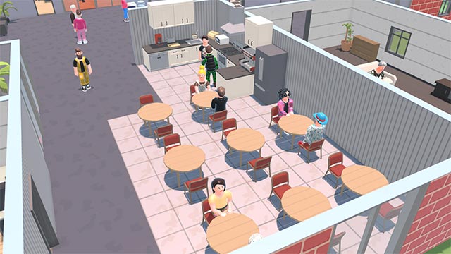 Tùy chỉnh và phát triển công ty tự do trong khi chơi Bosslife Office Manager