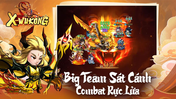 Big Team sát cánh combat rực lửa