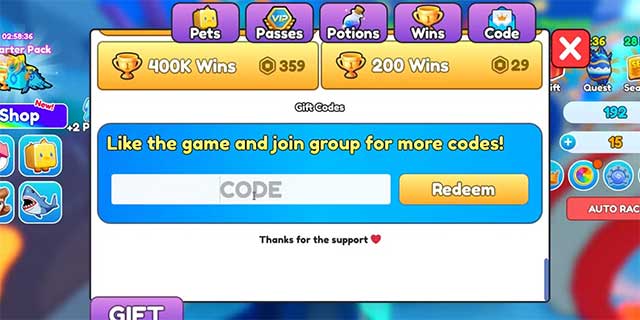 Làm theo hướng dẫn bên dưới để đổi code Fish Training