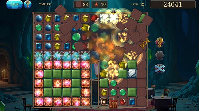 Gem Tales là game xếp hình match-3 kết hợp phiêu lưu giải cứu thế giới