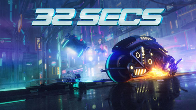 32 Secs: Traffic Rider là game đua moto đường phố đậm chất khoa học viễn tưởng