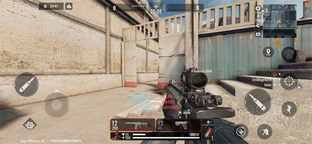 2 đội chiến đấu để tranh giành cứ điểm - Hot zone trong Blood Strike