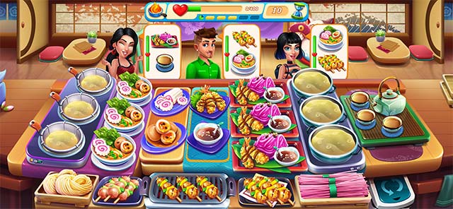 Khám phá hàng loạt nhà hàng và hàng trăm công thức nấu ăn tuyệt vời trong Cooking Love - Restaurant Chef