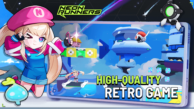 Neon Runners: Craft & Dash là trò chơi người chạy cổ điển chất lượng cao