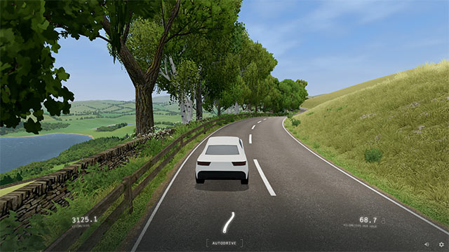 Lái xe với tốc độ tùy ý, không có mục tiêu hay tính giờ với Slow Roads 