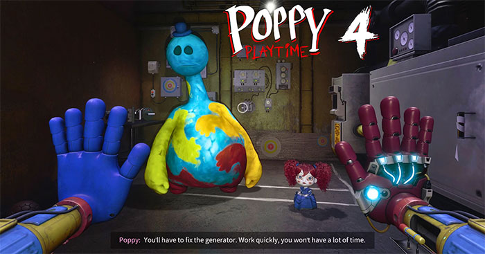 Cách sửa máy phát điện Safe Haven trong Poppy Playtime Chapter 4