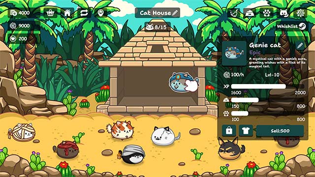 Mang đến cho đàn mèo mái ấm hạnh phúc và nhiều niềm vui trong Cats Are Money game