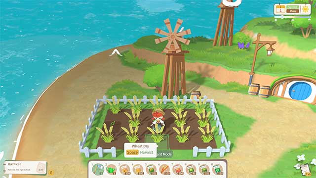 Tham gia các hoạt động trồng trọt, đánh cá và thu thập tài nguyên