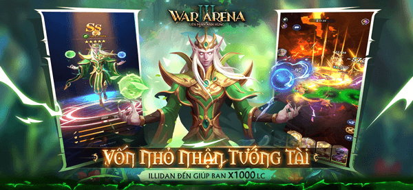  Tặng 1000 lượt quay tướng - 20 lượt chắc chắn nhận tướng SS