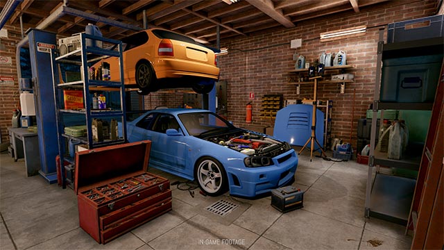 Chơi game Car Service Together một mình hoặc hợp tác nhóm 4 người chơi online