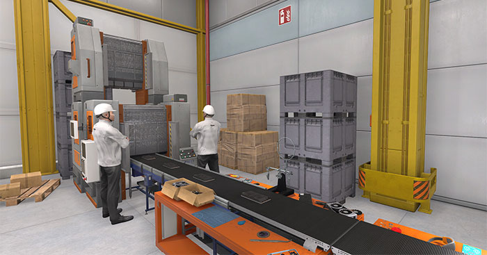 Factory LifeGame công nhân lắp ráp đồ điện tử