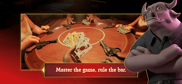 Làm chủ trò chơi, kiểm soát quầy bar trong game nói dối Liar's Bar