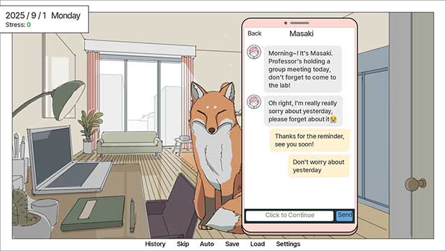 Trò chơi có hơn 40 hình minh họa và hơn 20 kết thúc