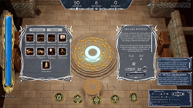 Xây dựng và trang trí học viện phù thủy tuyệt đẹp trong The Fool’s Apprentice game