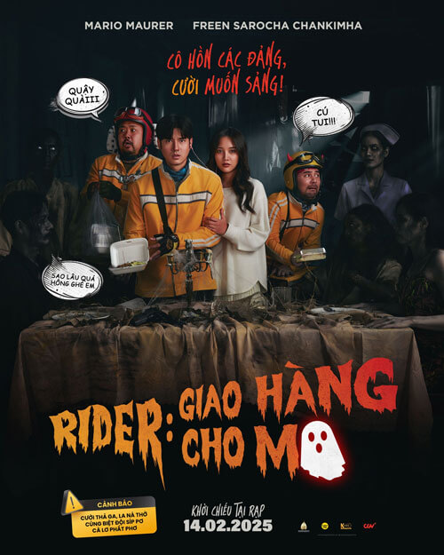 Poster phim Rider: Giao hàng cho ma