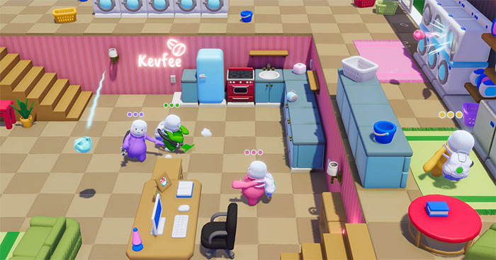 Hoover HeroesParty game dọn nhà hỗn loạn