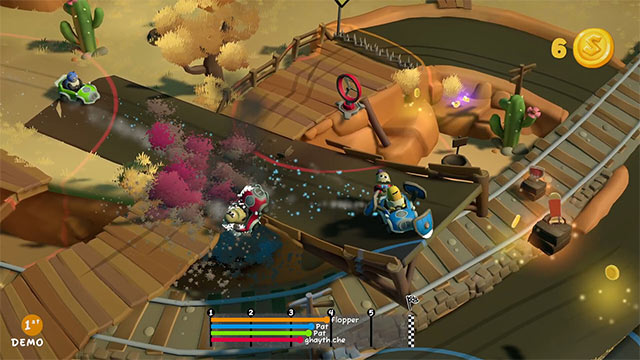 Game Turbo Squad không nhấn mạnh vào tốc độ mà là chiêu trò và hành động lén lút