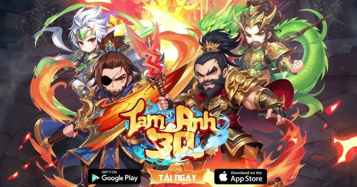 Game nhập vai nhàn rỗi chủ đề Tam Quốc -Tam Anh 3Q