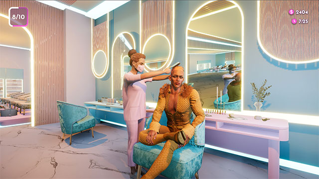 Beauty Salon Simulator là game quản lý thẩm mỹ viện với đồ họa đẹp mắt, sinh động