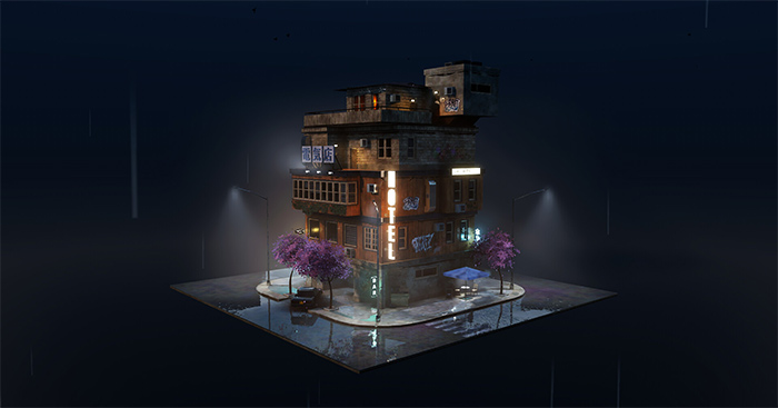 Lonely HouseDemo 1.0Game thiết kế nhà 4 mặt tiền sáng tạo