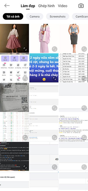 Cách thay quần áo bằng app BeautyCam