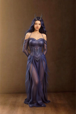 Cách thay quần áo bằng app BeautyCam