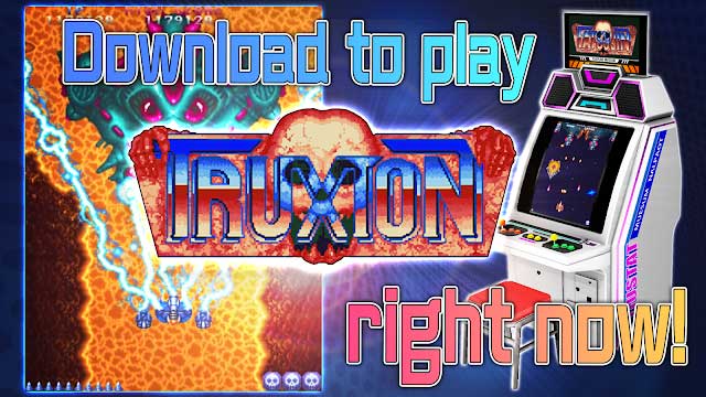 Chơi game Truxton cổ điển ngay bây giờ trong Amusement Arcade Toaplan 