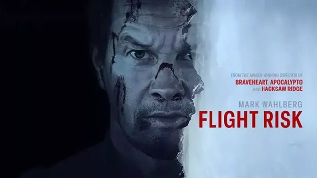 Poster phim Cuộc đào tẩu trên không - Flight Risk chiếu rạp tháng 2/2025