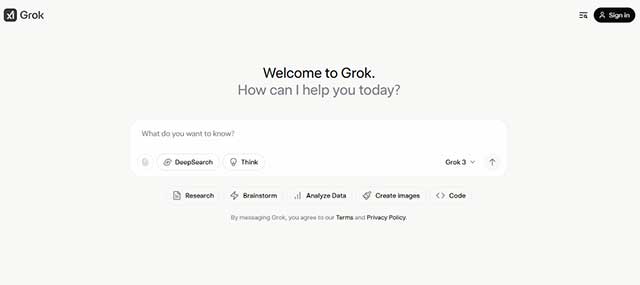 Grok online - Siêu chatbot AI của Elon Musk - Download.com.vn