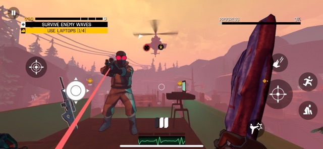 Sinh tồn trước các làn sóng tấn công dữ dội của kẻ thù