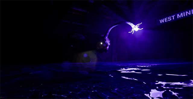 Tìm cách sống sót trước quái vật trong một mỏ than dưới nước