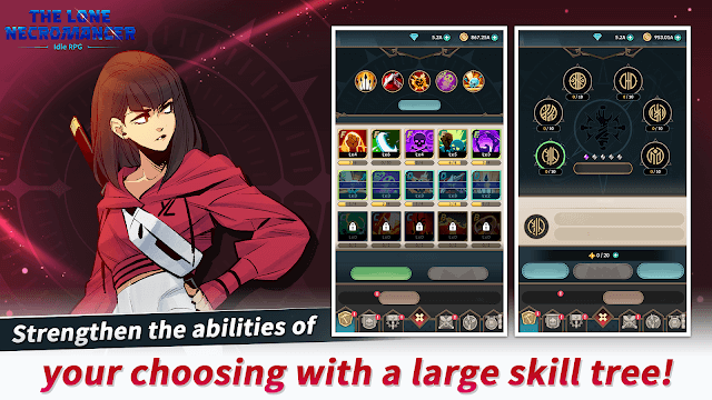 Lựa chọn kỹ năng của bạn trong cây kỹ năng đa dạng