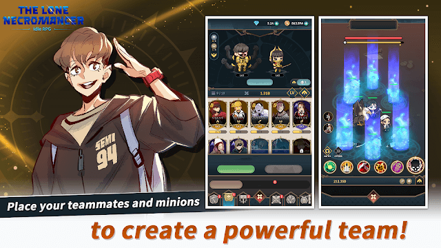 Xây dựng đội mạnh mẽ trong The Lone Necromancer