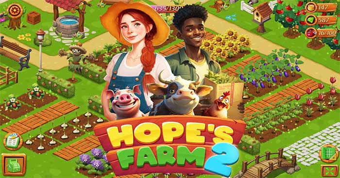 Hope's Farm 2DemoGame mô phỏng nông trại cute