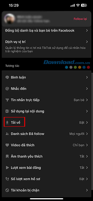 tat luu video TikTok 4*508716
