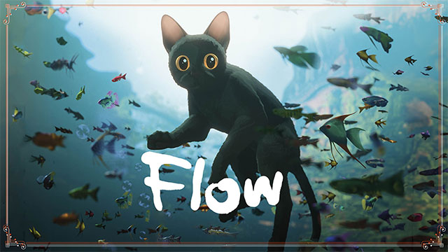 Poster phim Flow - Lạc trôi chiếu rạp từ 7/3/2025