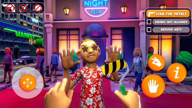 Kiểm soát các vị khách muốn vào hộp đêm, đảm bảo họ đáp ứng các tiêu chí, quy tắc