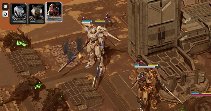 Death Ring: Second ImpactDemoGame chiến thuật robot diệt quái