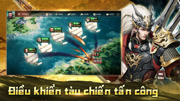 Điều khiển tàu chiến tấn công