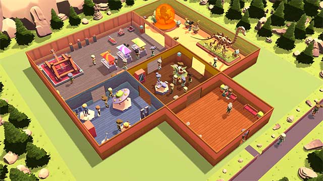 Lựa chọn, mua và đặt các hiện vật khắp nơi trong bảo tàng 