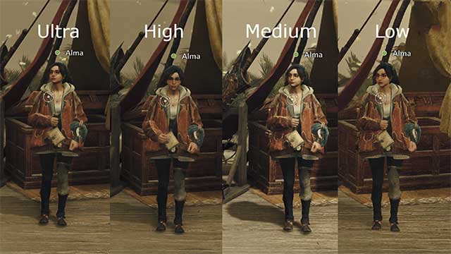 Cài đặt đồ họa sẽ ảnh hưởng đến trải nghiệm thị giác