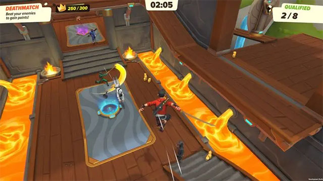 Tham gia trận chiến căng thẳng, dữ dội phong cách ninja trong game Ninja Party