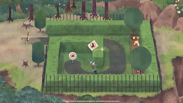 Chơi game với cơ chế thế giới mở với các câu đố, hành động lén lút và giai điệu vui tươi