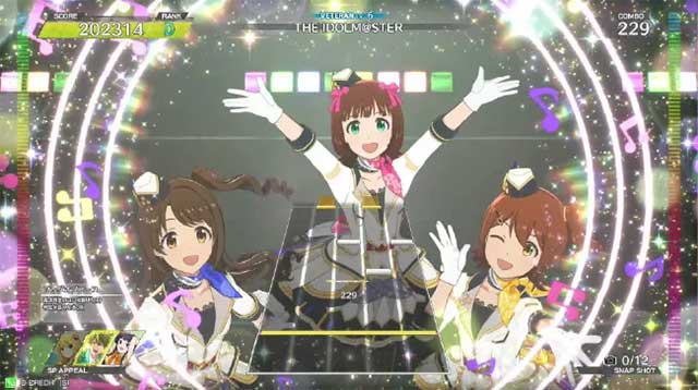 Game có sự góp mặt của các idol từ nhiều thương hiệu của "Idolmaster"